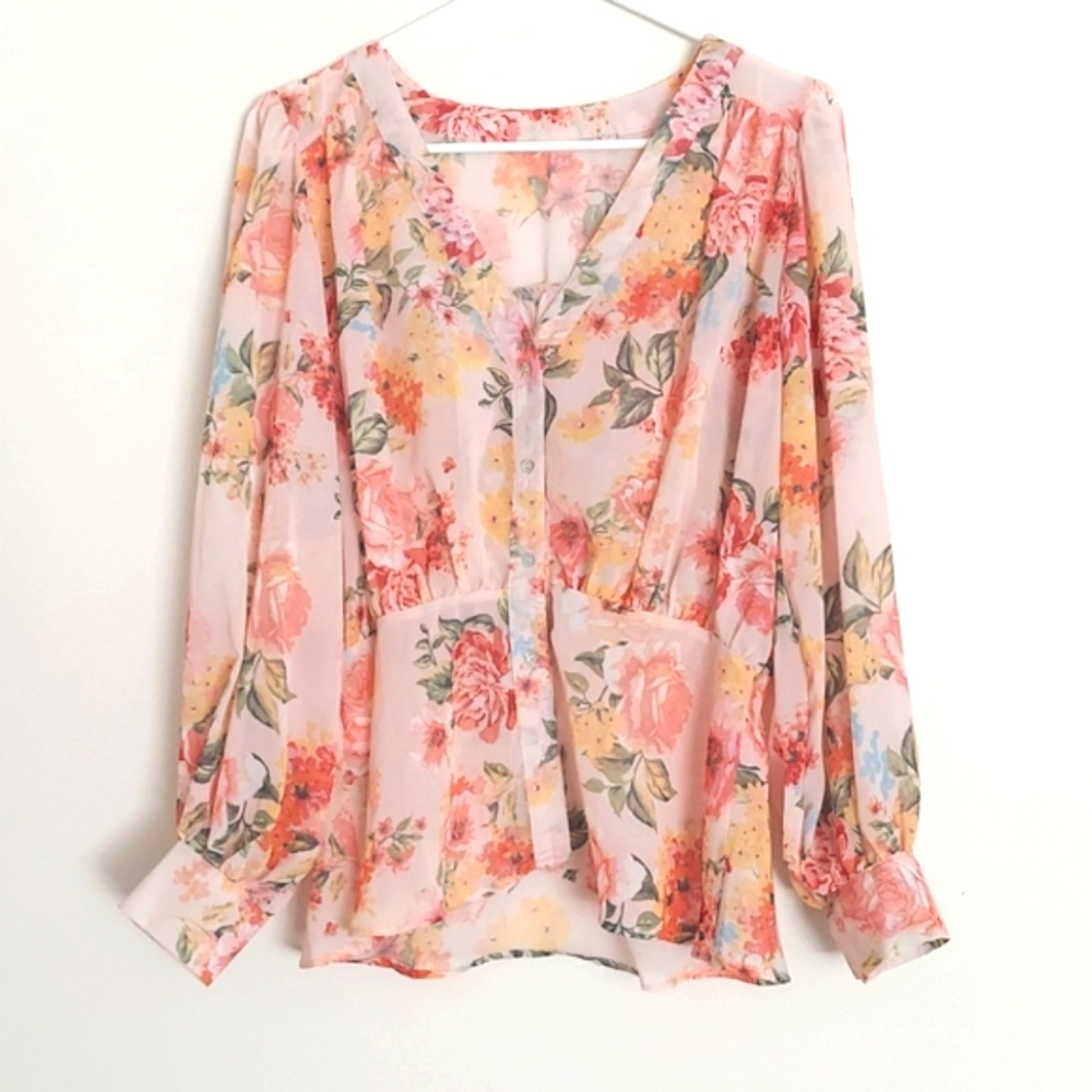 Floral Blouse size Small